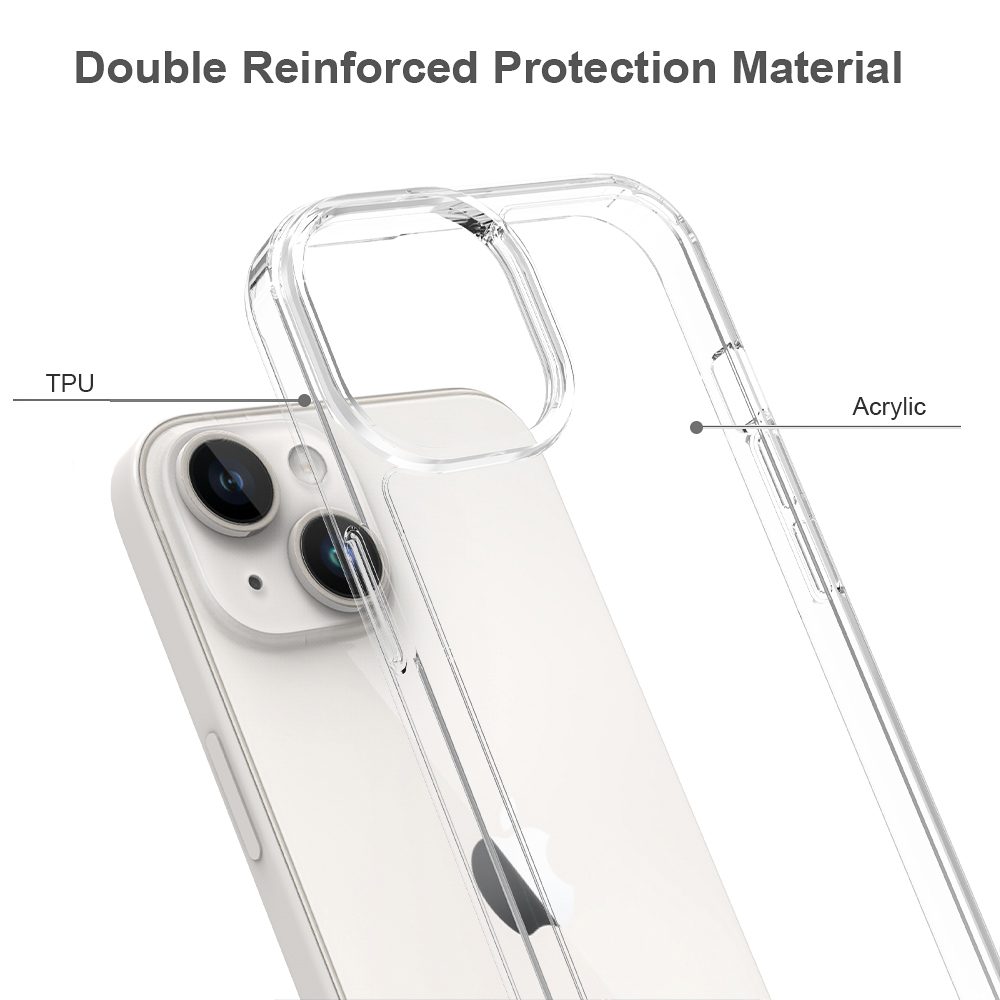 JP Priehľadný obal, iPhone 15