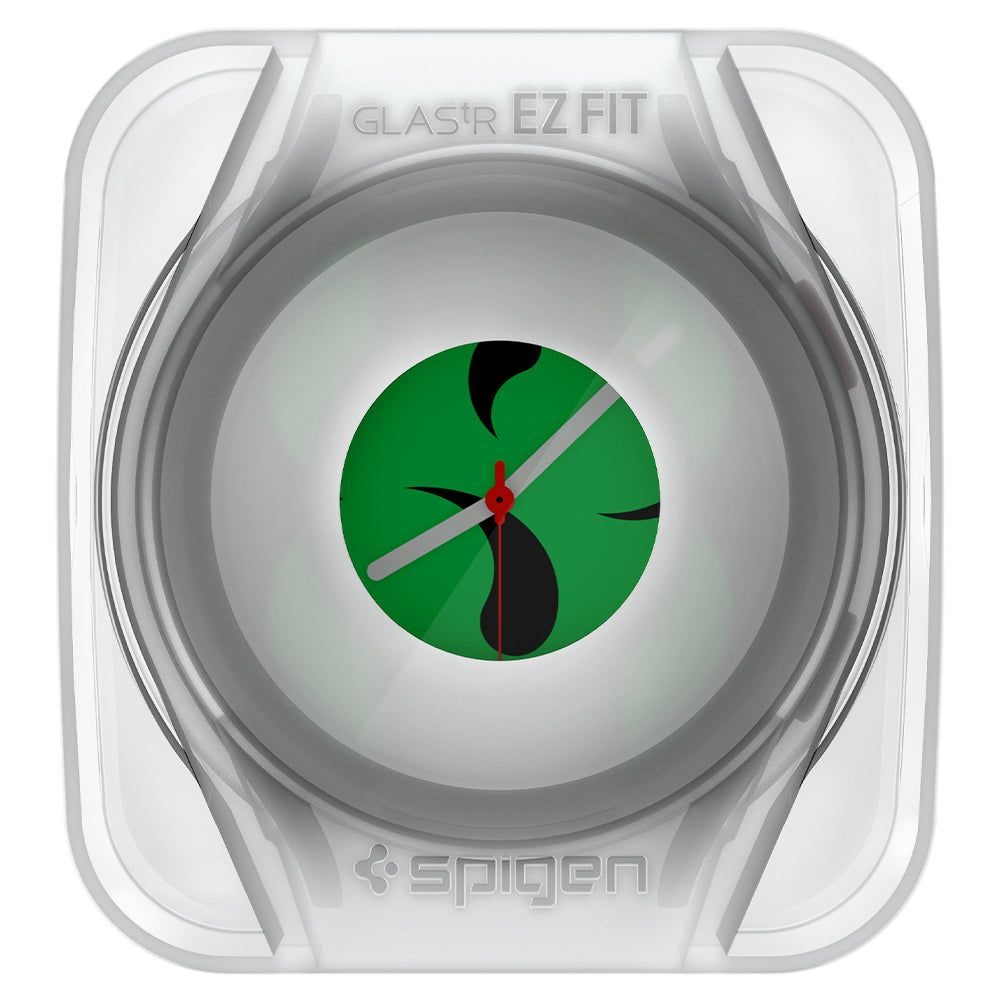 Spigen Glas.TR EZ Fit Kaljeno Steklo 2 Kosa, Samsung Galaxy Watch 4 / 5 (40 Mm)