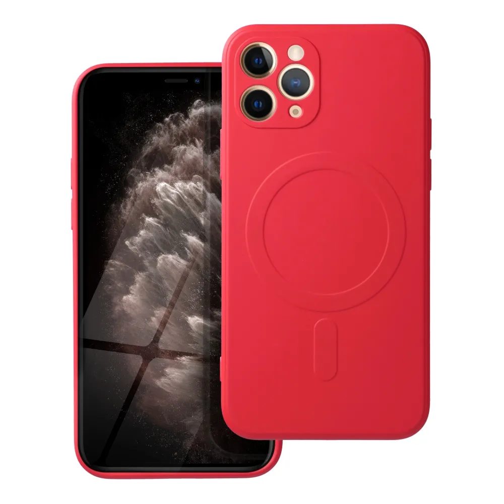 Maska Silicone Mag Cover, IPhone 11 Pro, Crvena