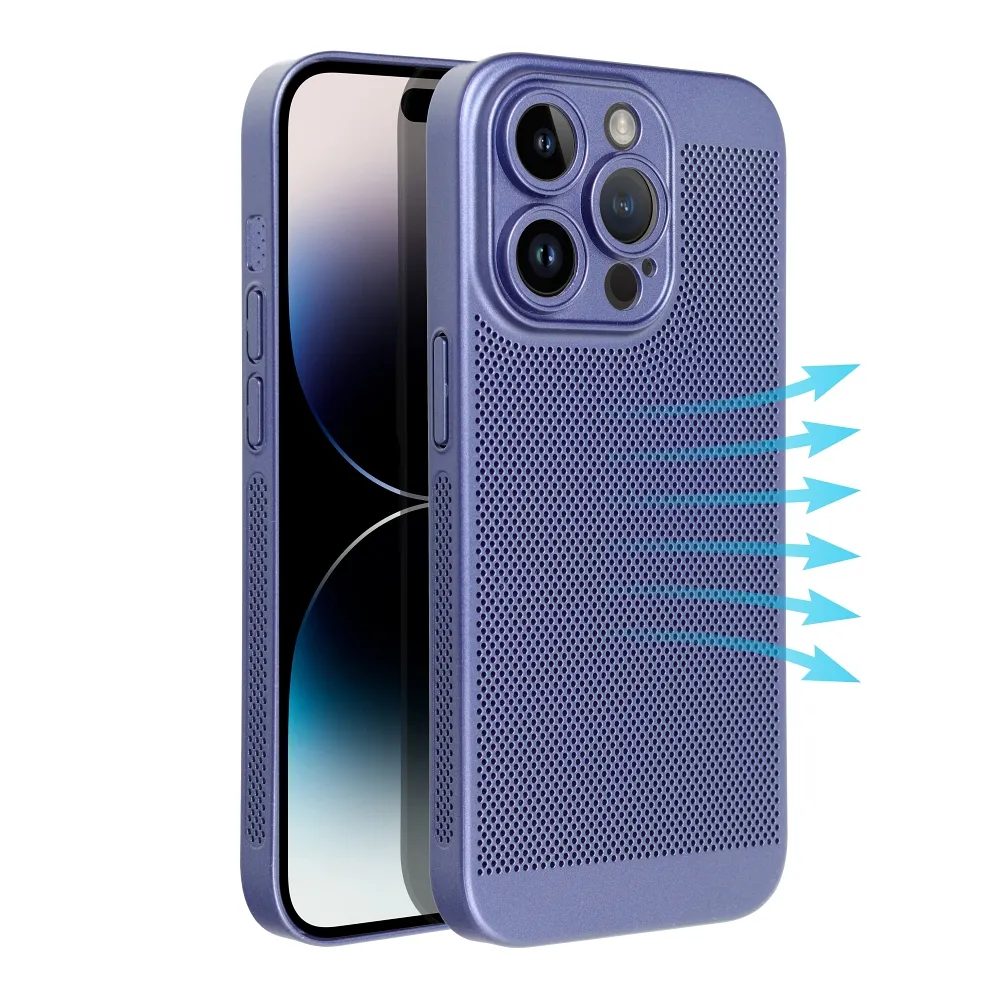 Breezy Case, IPhone 15 Pro, Modrý