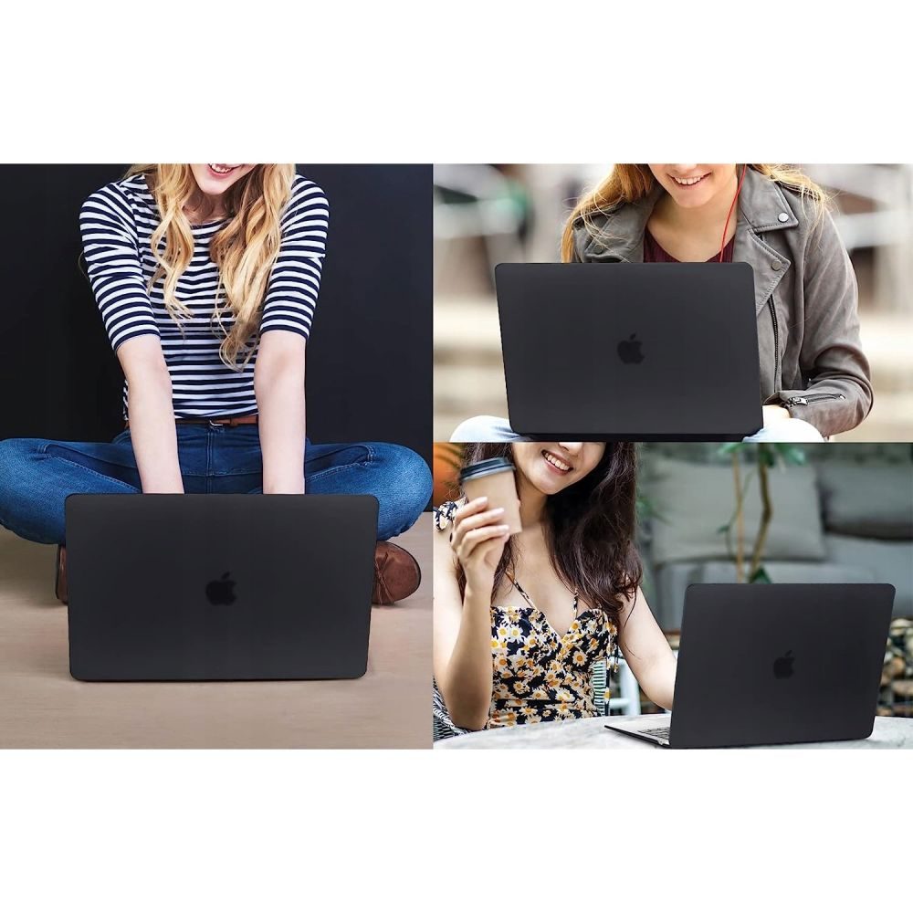 Tech-Protect SmartShell Púzdro MacBook Air 15 2023, Matte Black