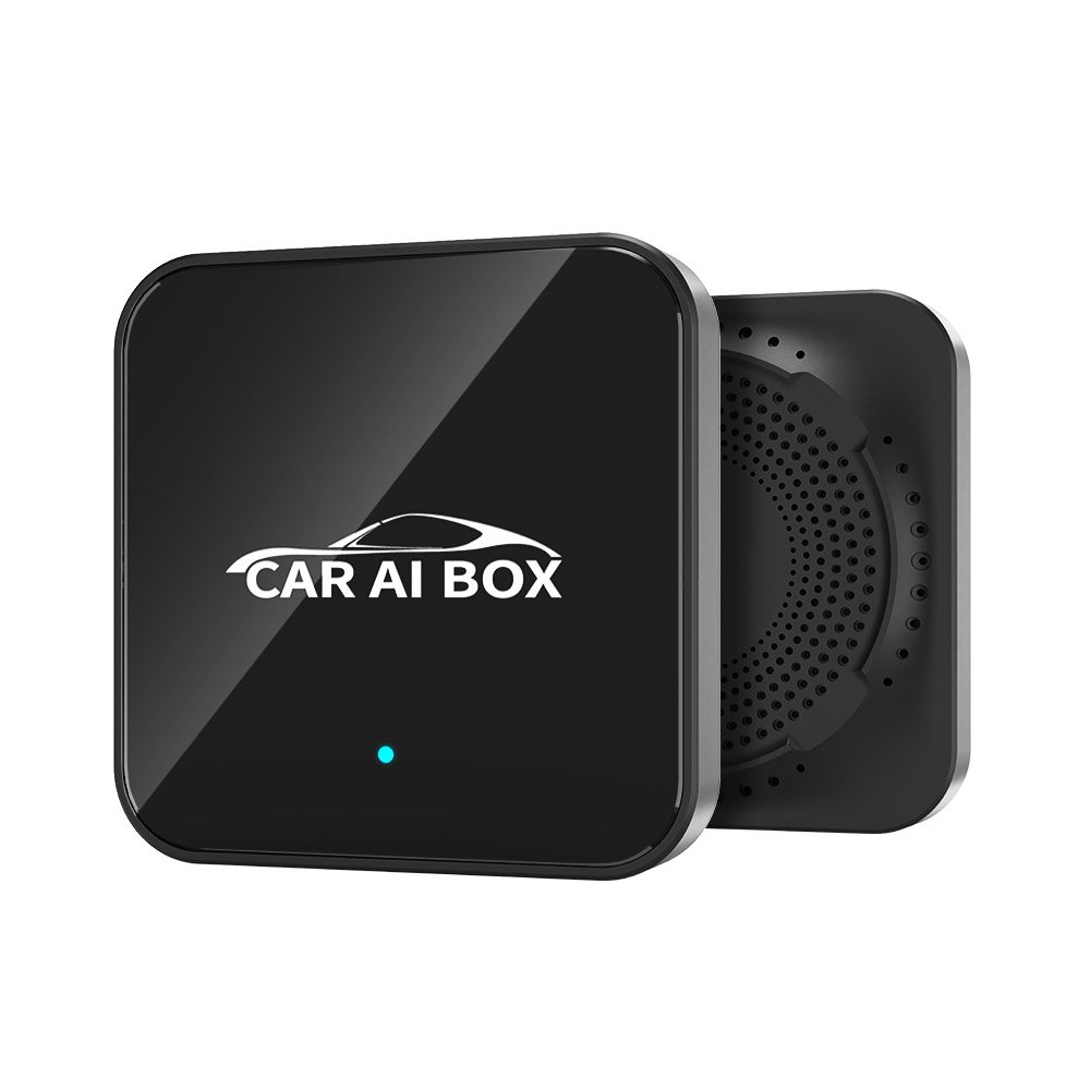 Car AI Box Adaptor Wireless CarPlay și Android Auto cu sistem multimedia extins