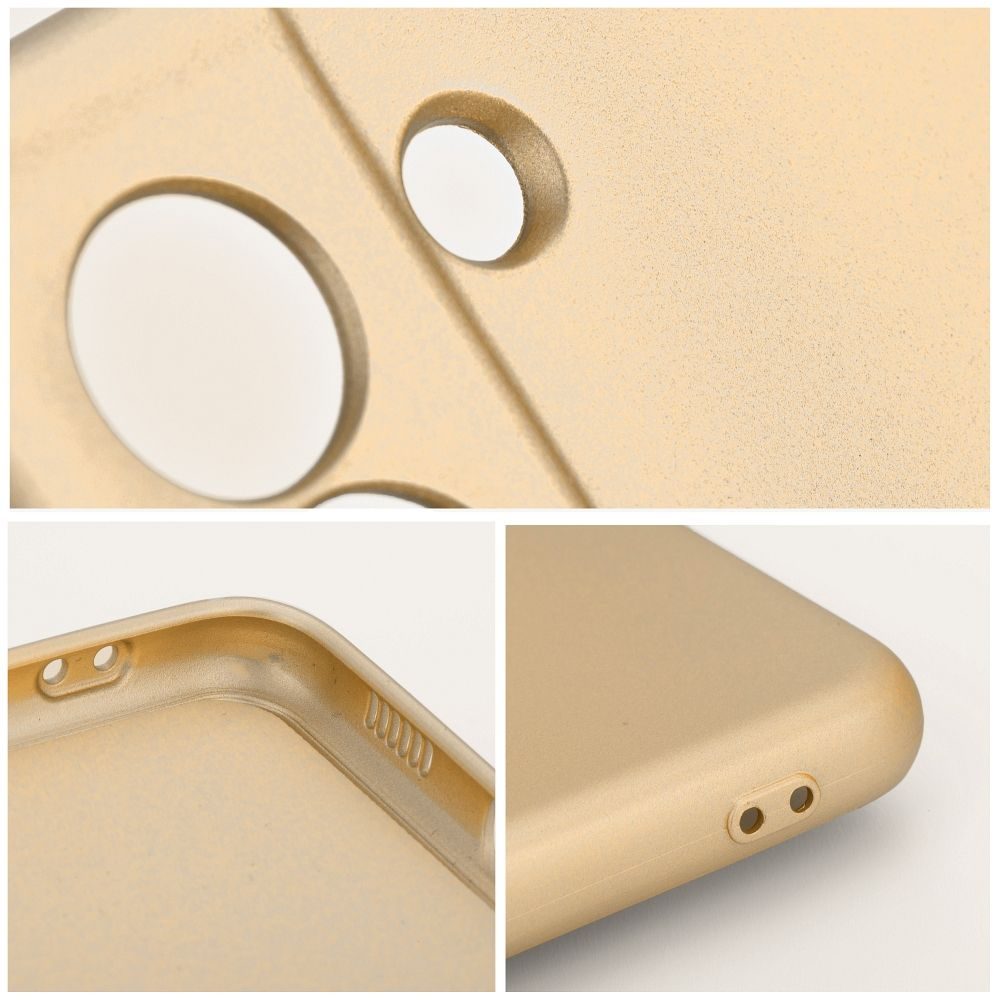 Metallic Obal, Xiaomi Redmi 12 4G, Zlatý