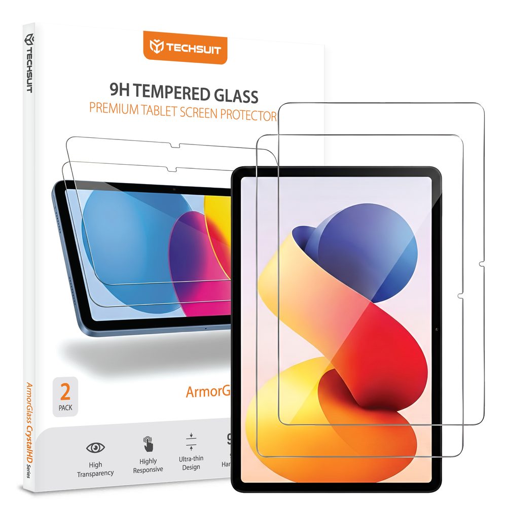 Techsuit ArmorGlass CrystalHD, Xiaomi Redmi Pad 2 Pro, 2 bucăți