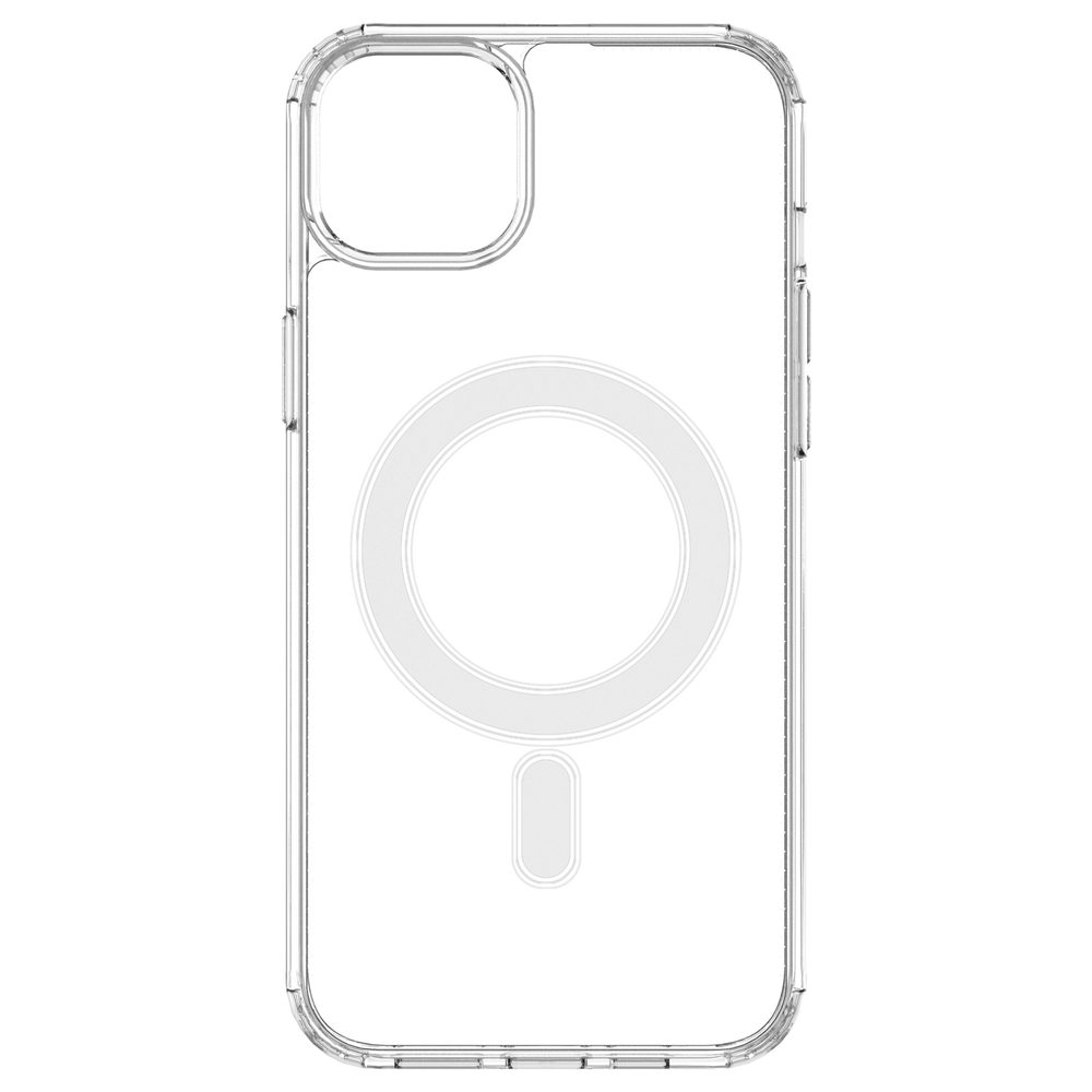Clear Magnetic Case MagSafe, IPhone 15, átlátszó