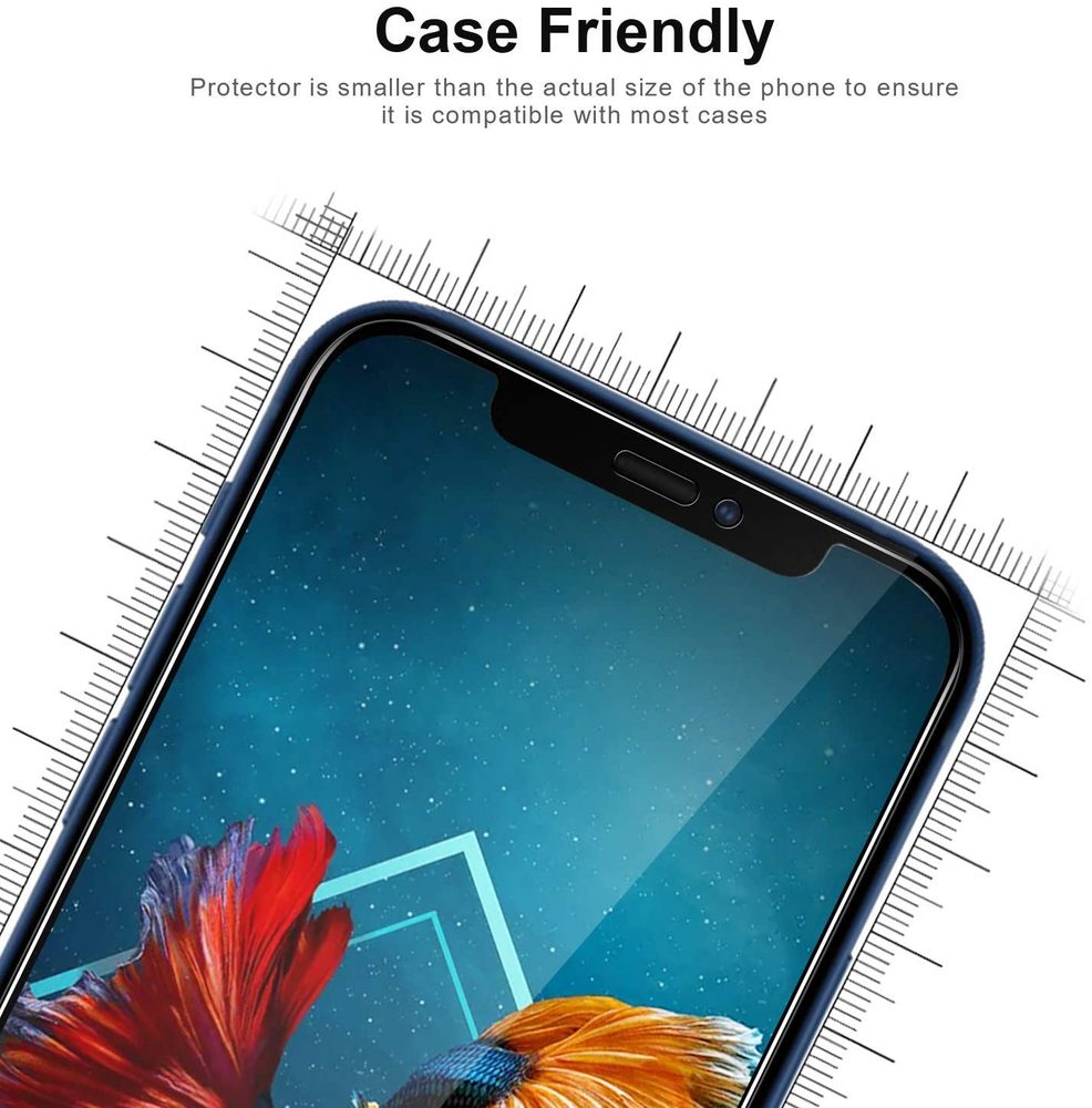 Privacy 5D Edzett üveg, IPhone X / XS / 11 Pro,