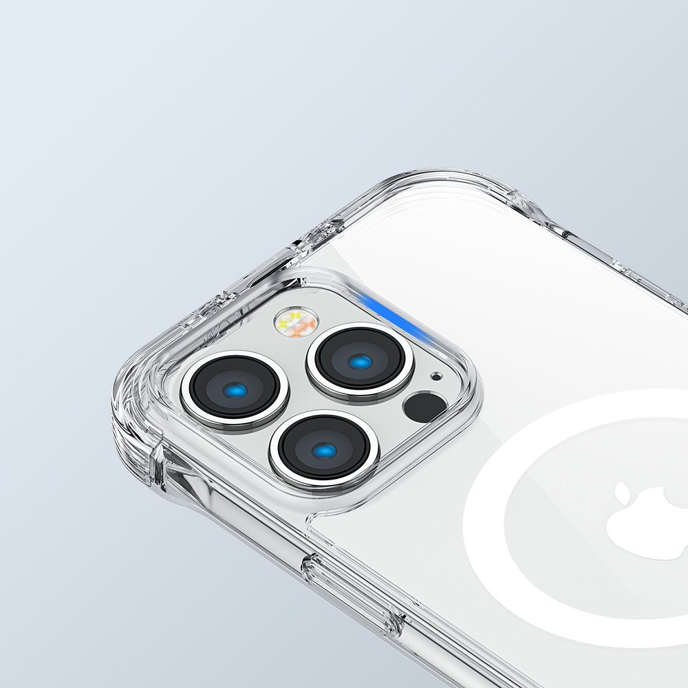Joyroom Magnetic Defender Obal S MagSafe, IPhone 14 Pro, Priehľadný