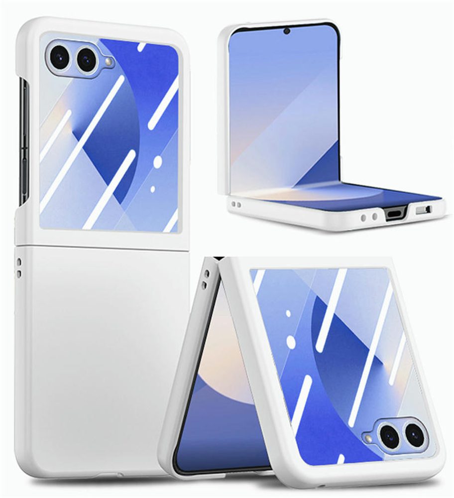 Skin Feeling obal, Samsung Galaxy Z Flip 7, bílý