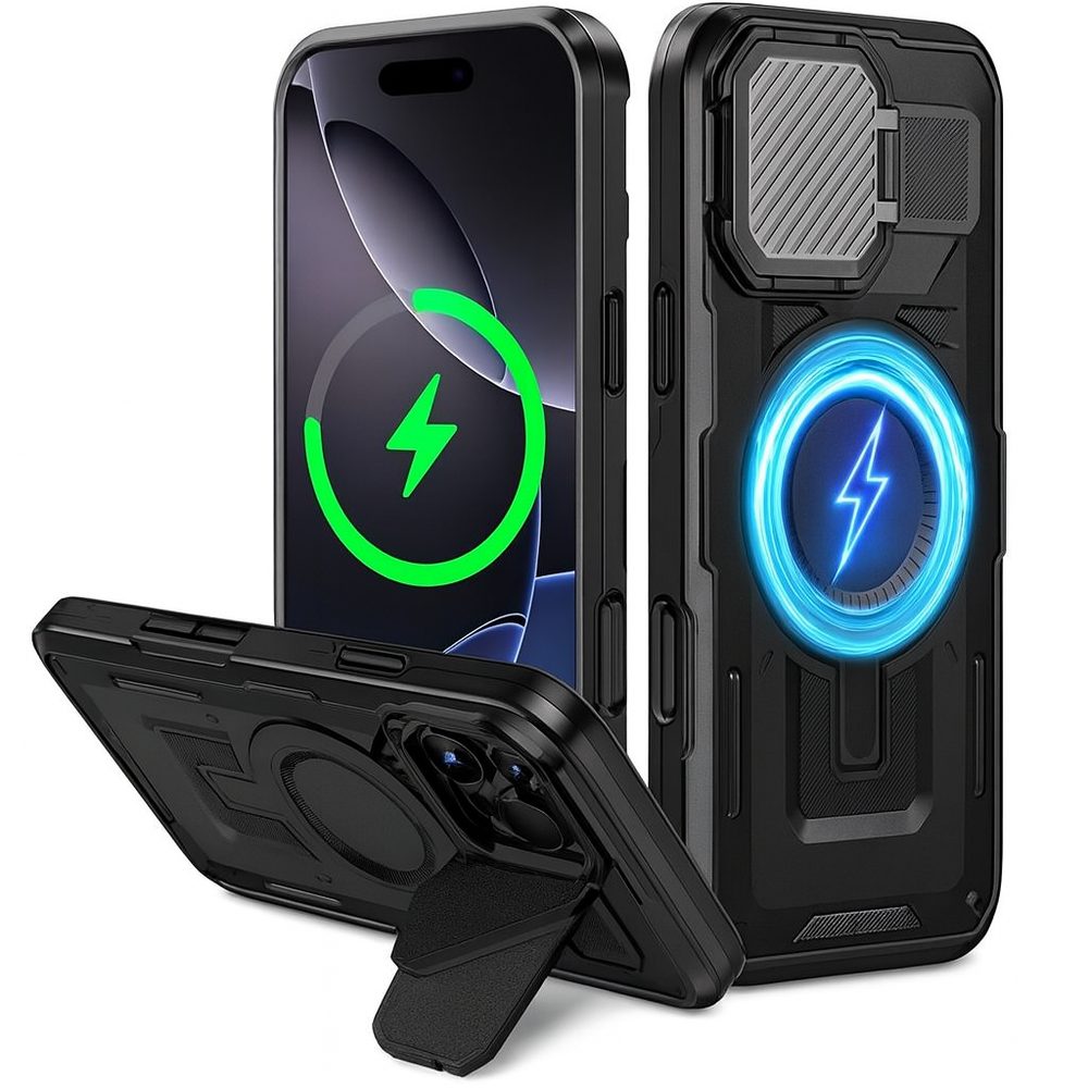 Levně Techsuit CamVault MagSafe, iPhone 17, černý