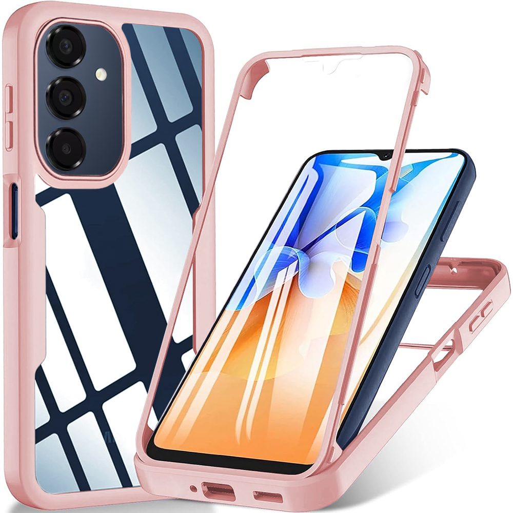 Levně Techsuit ColorVerse 360, Samsung Galaxy A16 4G / A16 5G / A17 5G, růžový