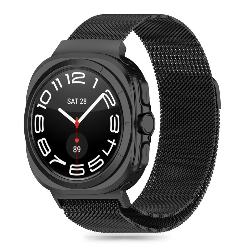 Tech-Protect MilaneseBand, Samsung Galaxy Watch Ultra (47 mm), čierny