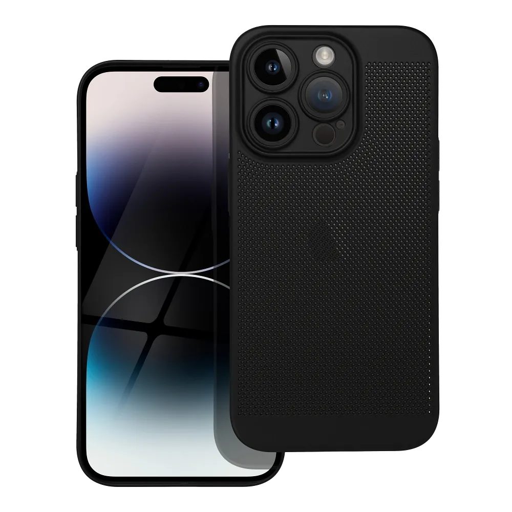 Breezy Case, iPhone 15 Pro, černý