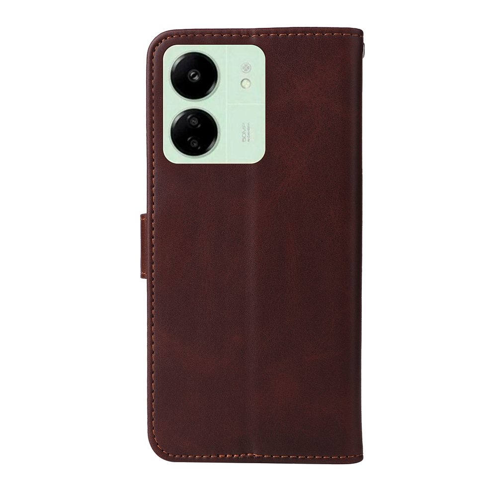 Magnet Case, Xiaomi Redmi 13C, Hnedý