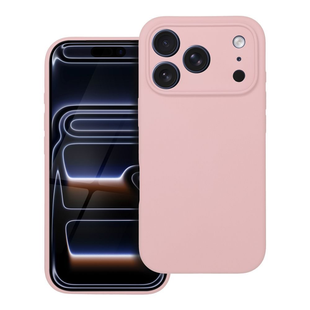 Levně Obal Silicone MagSafe, iPhone 17 Pro, světle růžový