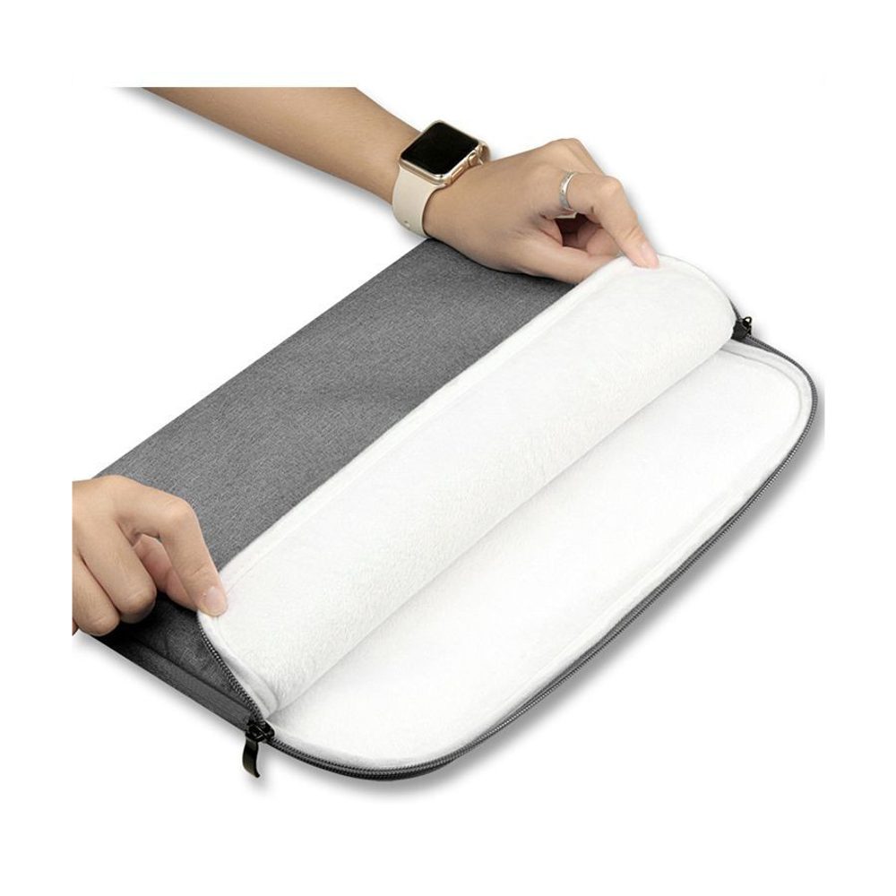 Tech-Protect Sleeve Laptop 13-14, Gri Deschis