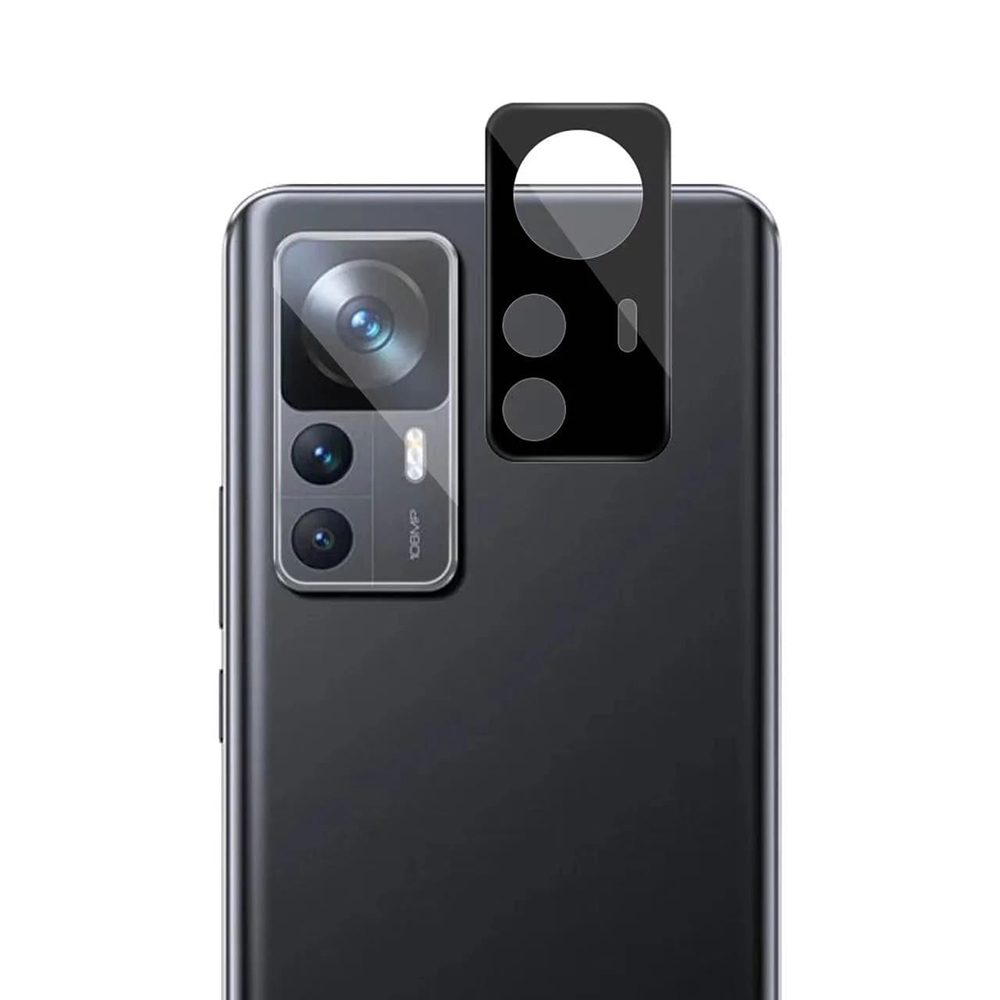 Techsuit Sklíčko Pro čočku Fotoaparátu, Xiaomi 12T, černé