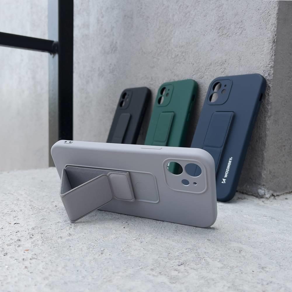 Wozinsky Kickstand Tok, Samsung Galaxy A22 4G, Szürke