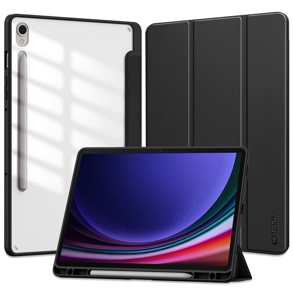 Etui Tech-Protect SC Pen Hybrid Samsung Galaxy Tab S9 11.0 X710 / X716B, črn