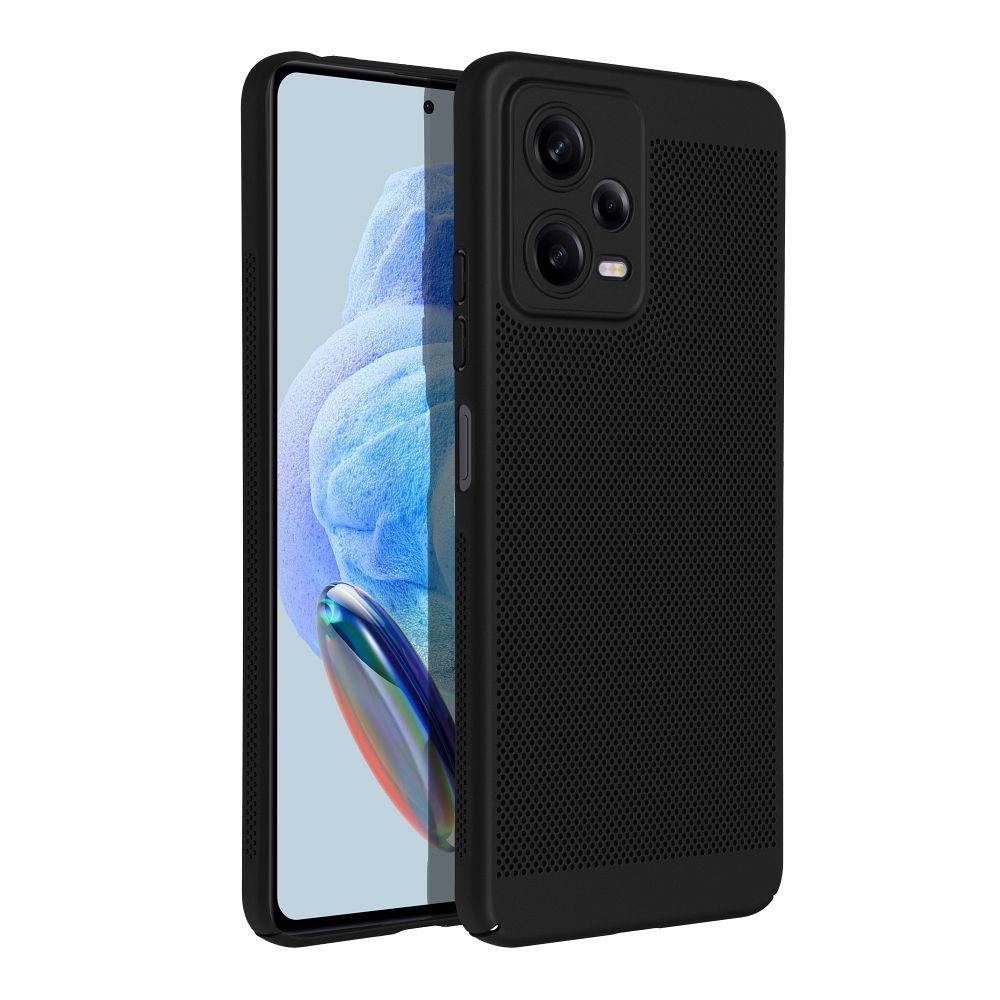 Breezy Case, Xiaomi Redmi Note 12 Pro 5G, čierny