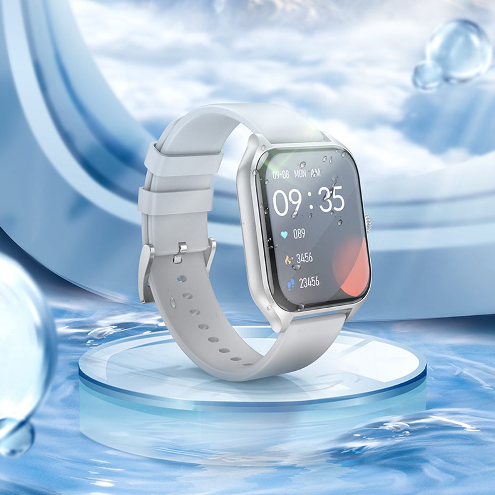 Borofone Smartwatch BD5, Stříbrné