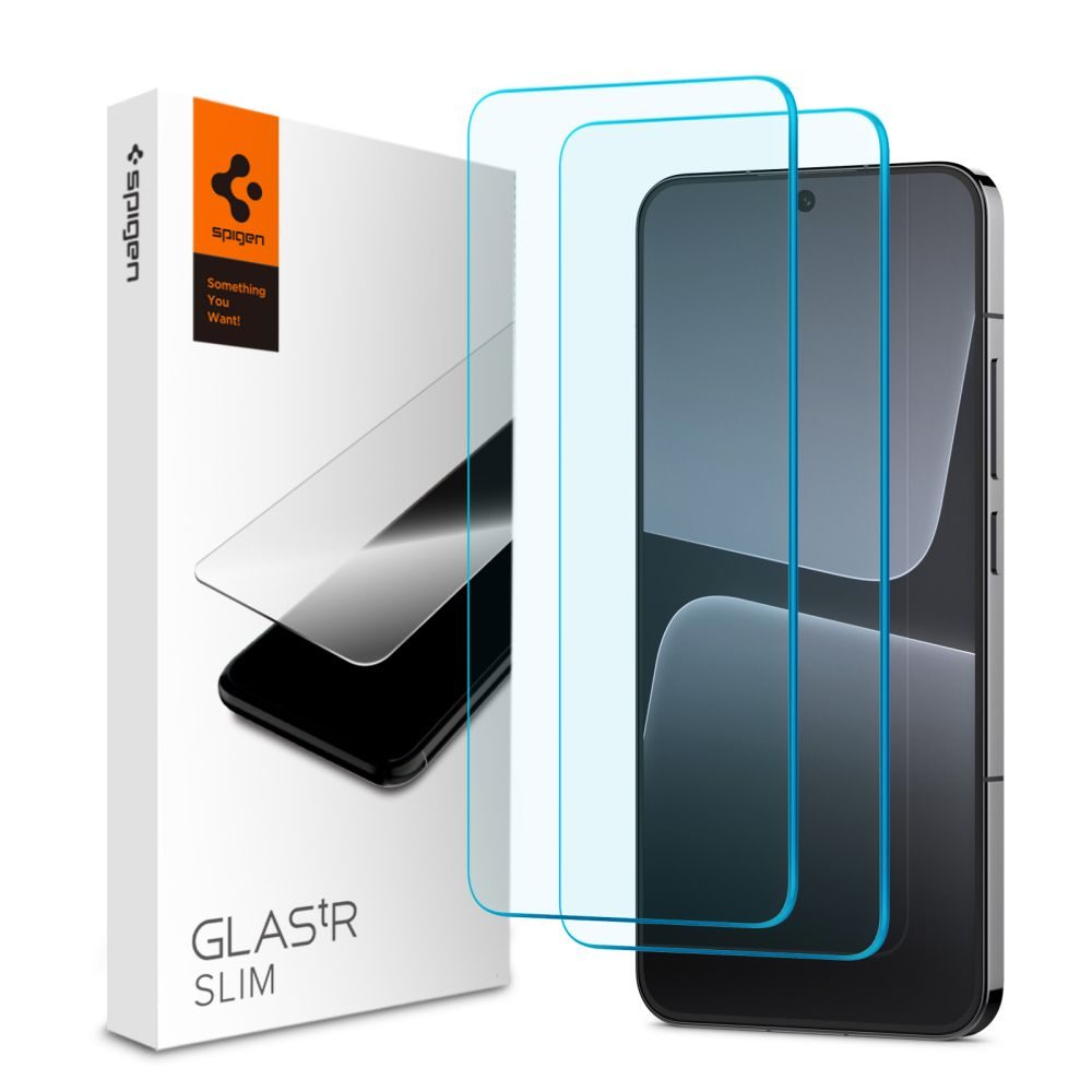 Spigen Glas.Tr Slim, Folie De Sticlă Securizată 2 Bucăți, Xiaomi 13