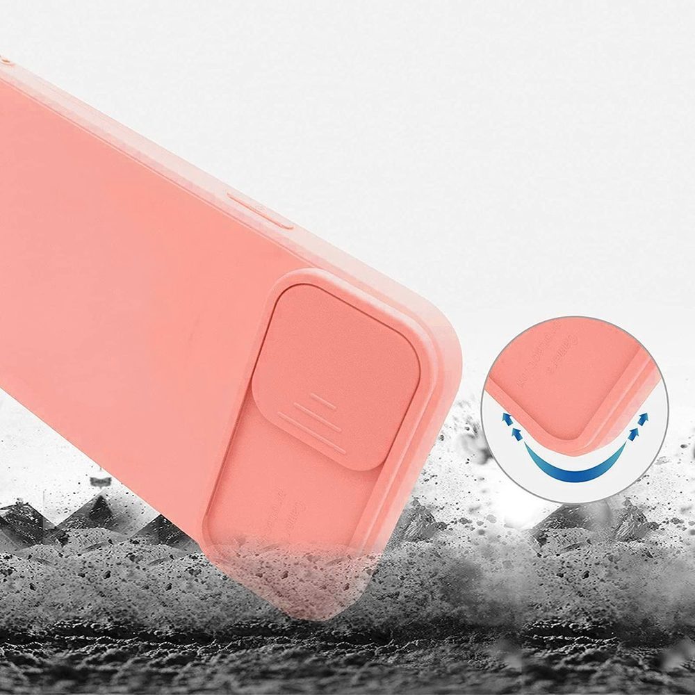 Nexeri Obal S Ochrannou šošovky, IPhone 14 Pro Max, Oranžový