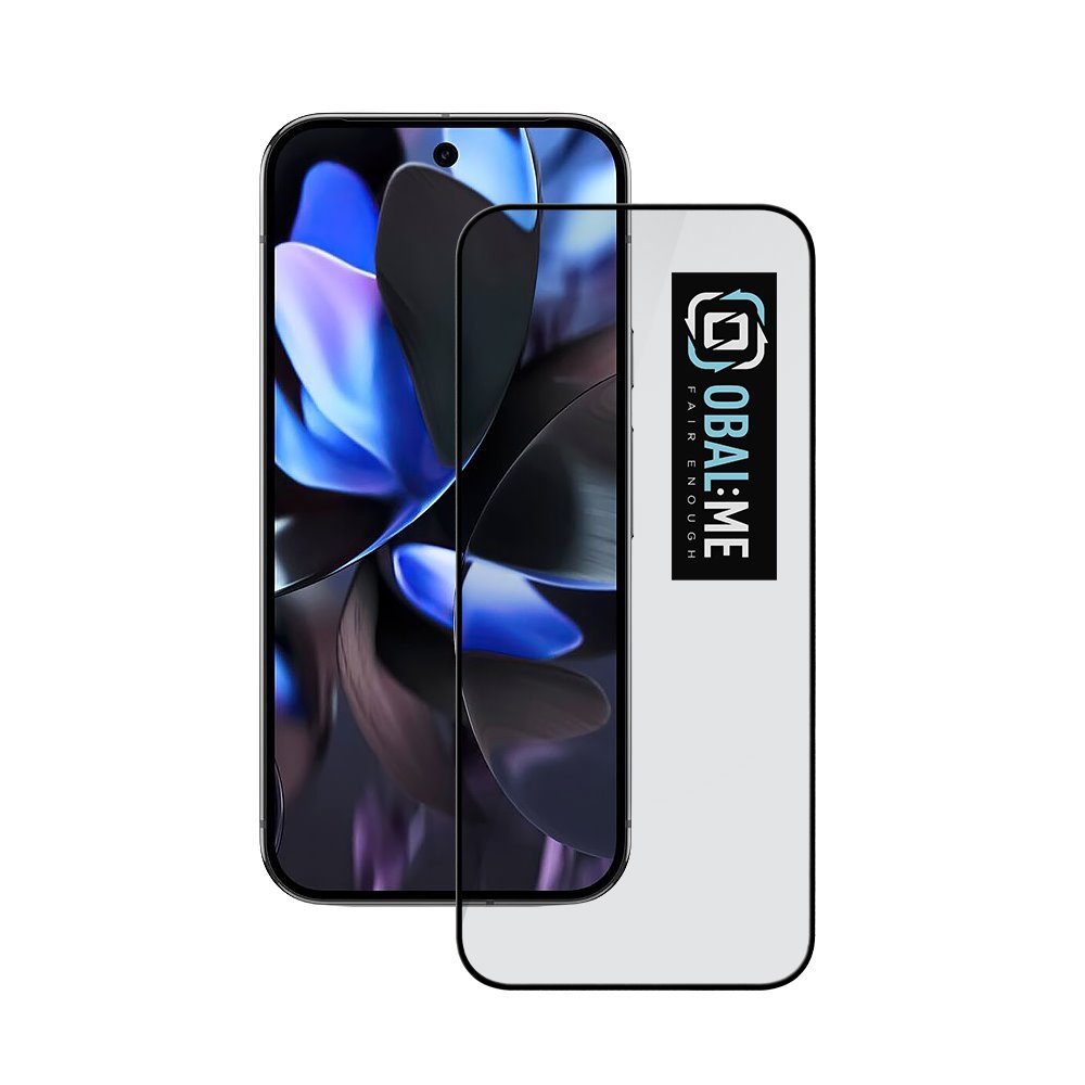 OBAL:ME 5D edzett üveg Google Pixel 9 / 9 Pro, fekete