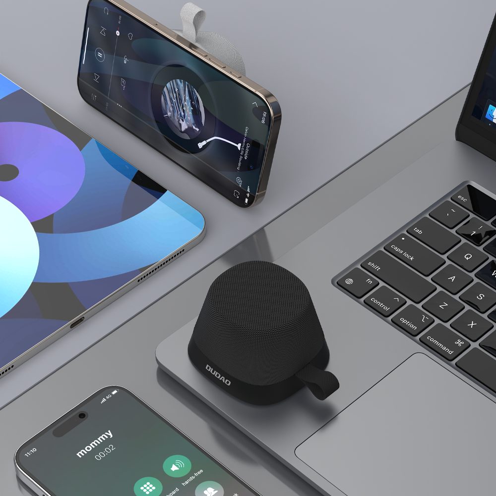 Dudao Y20 Bluetooth reproduktor s magnetickým držiakom, čierny