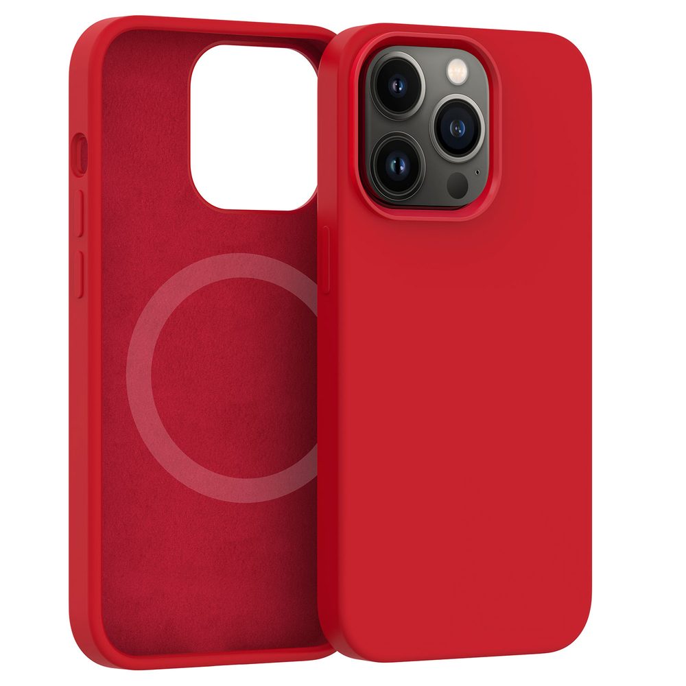 ER Case Carneval Snap tok MagSafe-szel, iPhone 14, piros