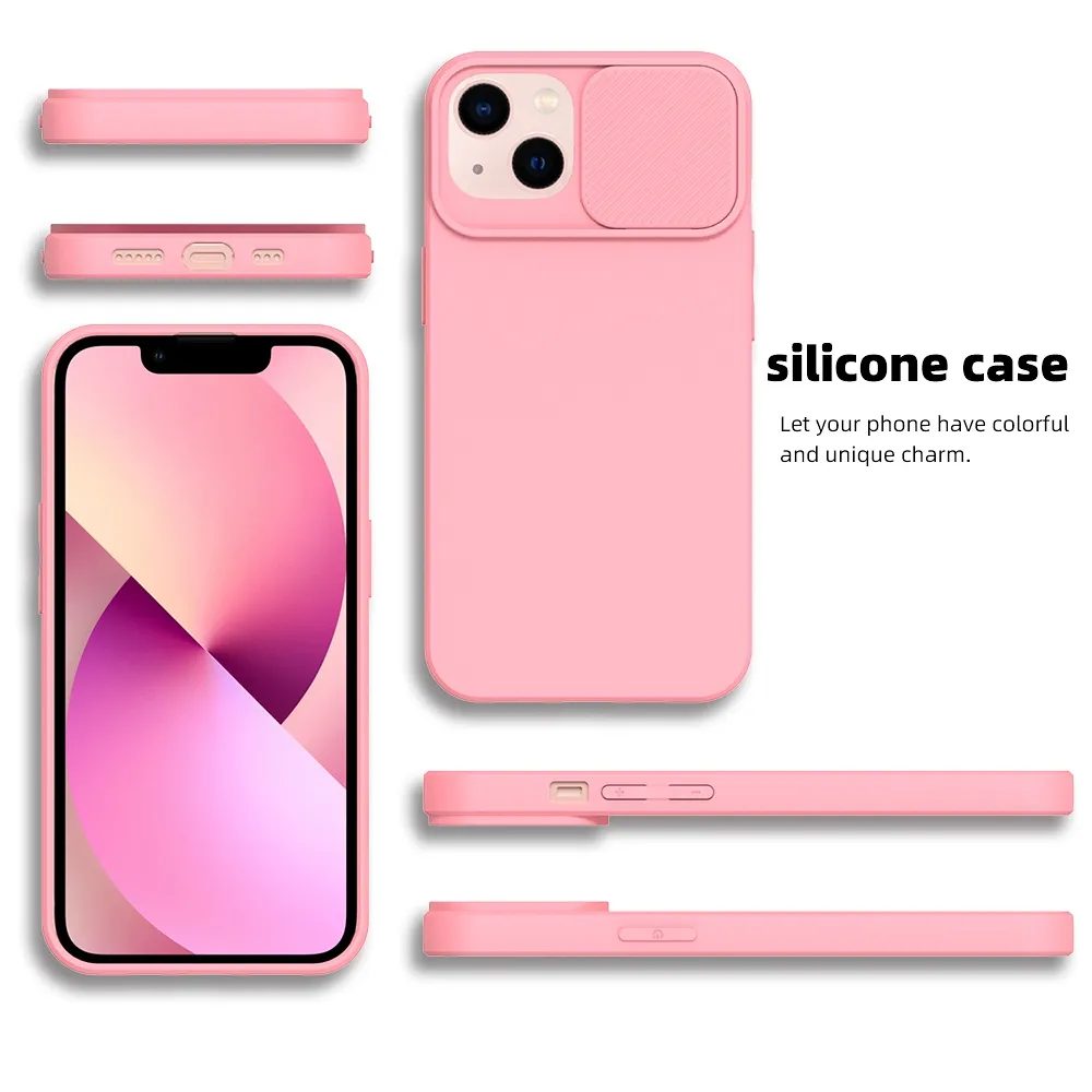Slide Obal, IPhone 13 Pro, Ružový