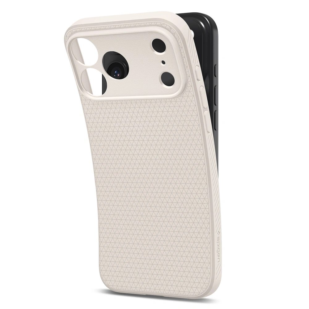 Spigen Liquid Air, iPhone 17 Pro, prírodný titán