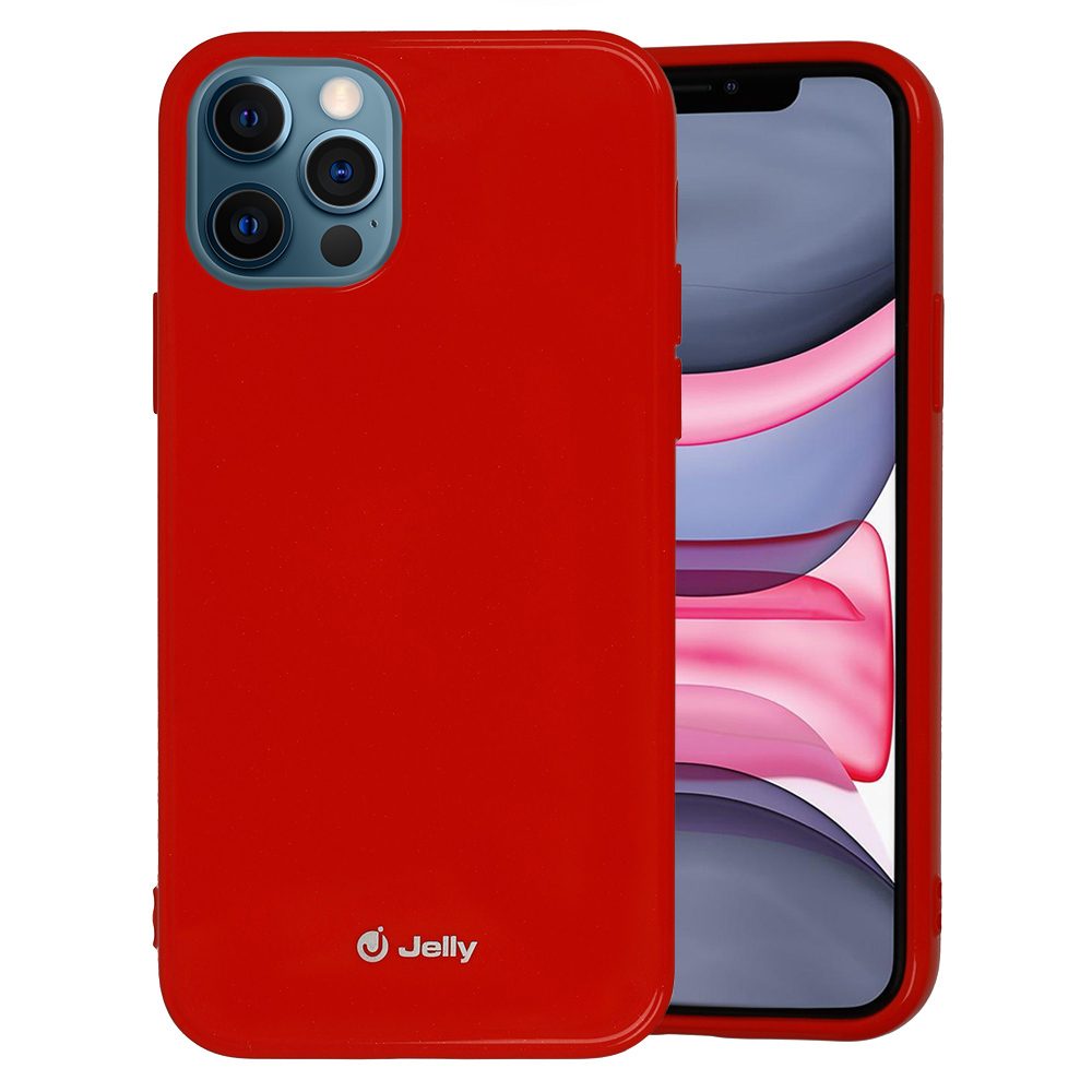 Jelly Case IPhone 14, červený