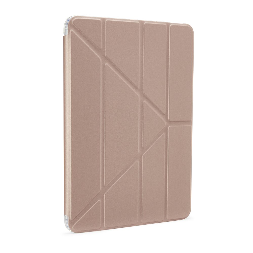 Levně Pipetto Metallic Origami Case pouzdro, Apple iPad Pro 11 2018 / 2020 / 2021 / 2022, růžovo zlaté