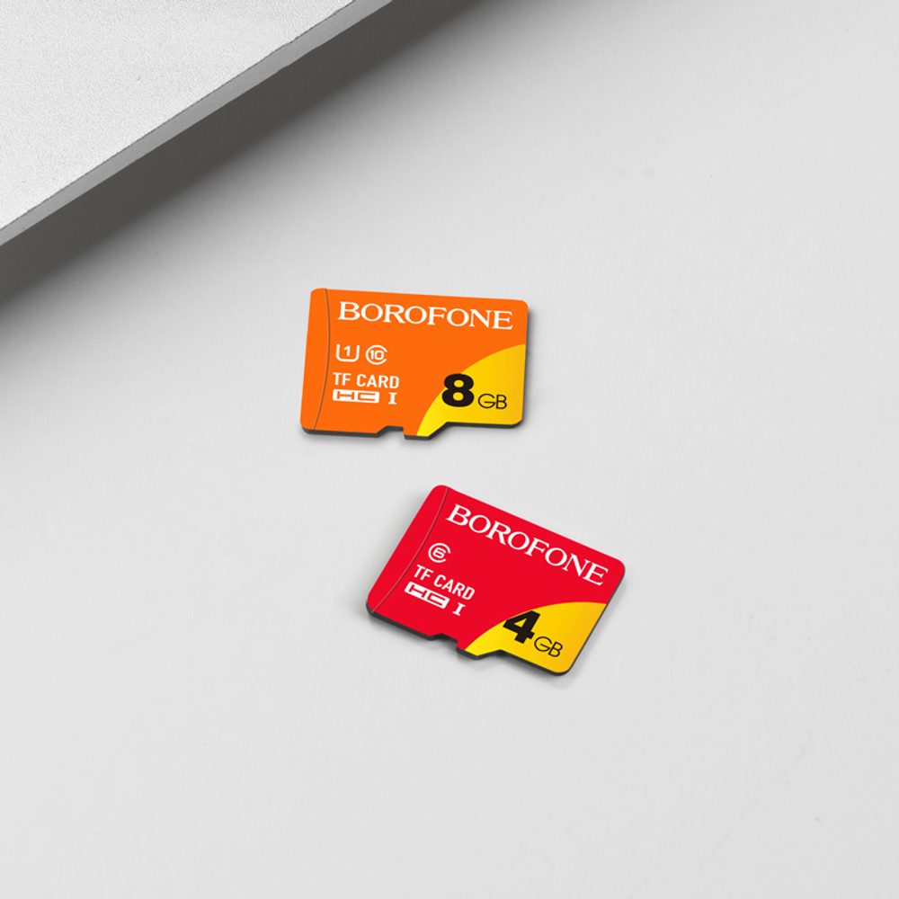 Borofone Class10 Pamäťová Karta MicroSD, 8GB, SDHC, 75MB/s