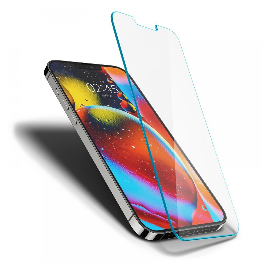 Spigen Glas.Tr Slim Zaščitno Kaljeno Steklo, IPhone 13 / 13 Pro