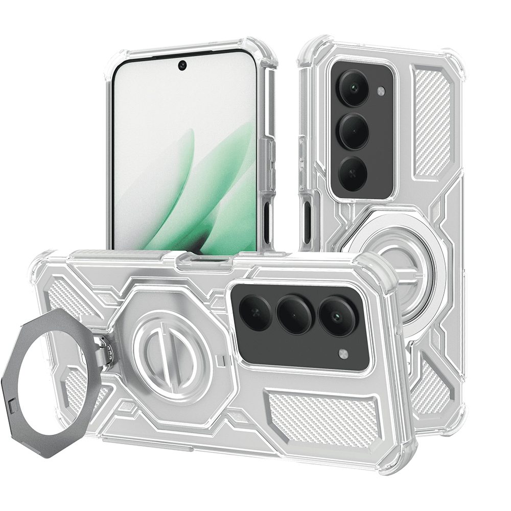 Techsuit Carbon Shield Pro, Xiaomi Redmi 15 4G / 5G, průhledný / bílý