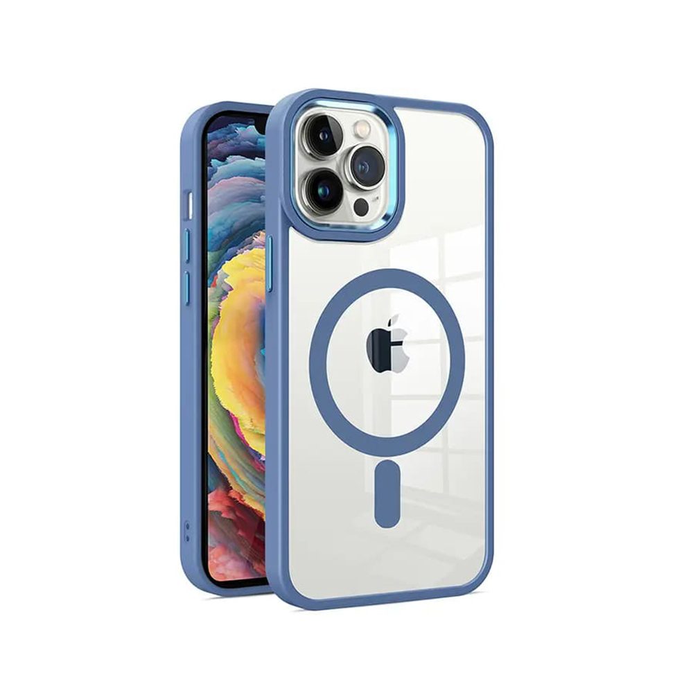Techsuit MagSafe Pro, iPhone 13, albastru
