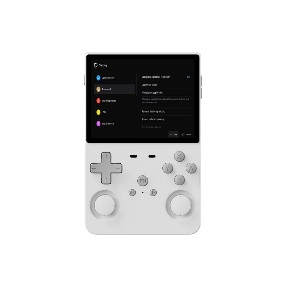 Levně XGO L35 Přenosná herní konzole s 3,5" HD displejem, bílá