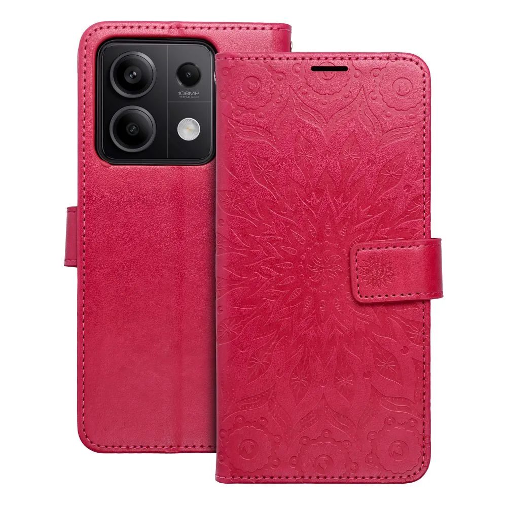 Levně Mezzo pouzdro, Xiaomi Redmi Note 13 5G, vzor 2, růžový