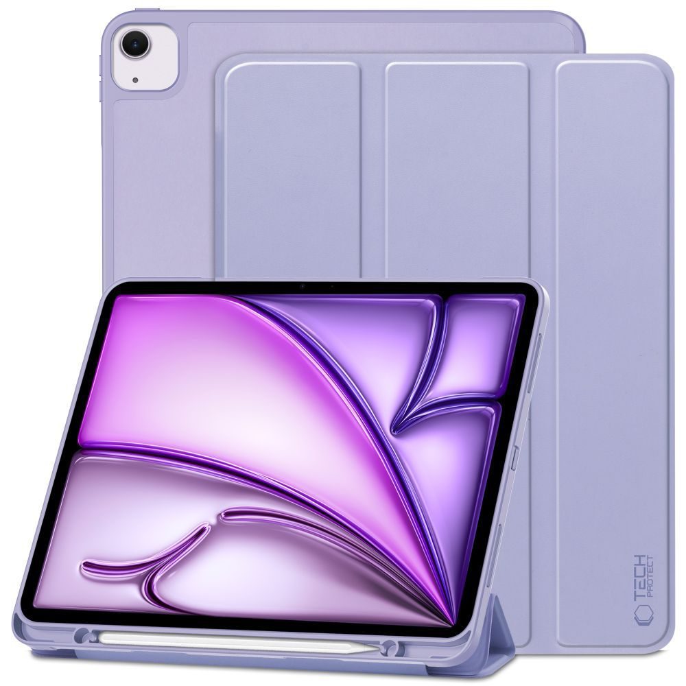 Tech-Protect SC Pen tok Apple iPad Air 13 2024, lila