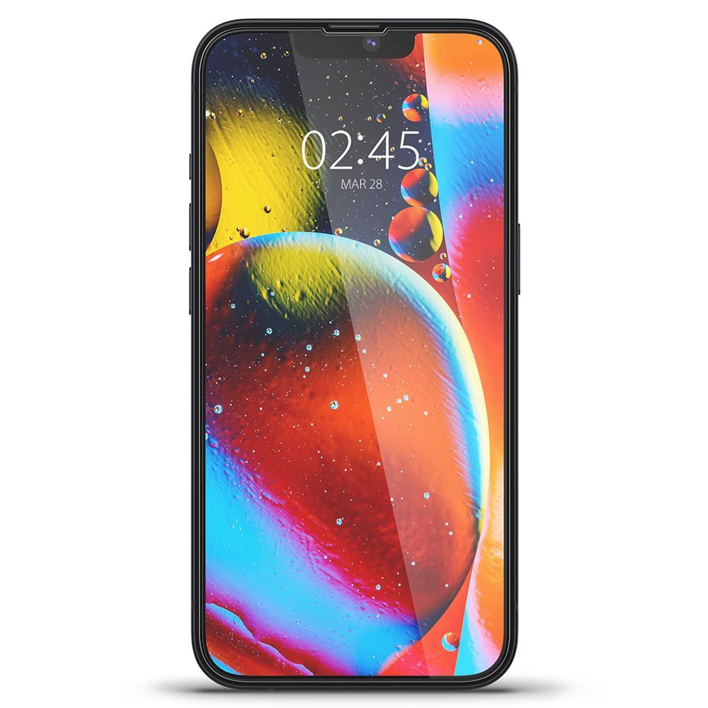 Spigen Glass FC Folie De Sticlă Securizată, IPhone 13 Mini, Neagră