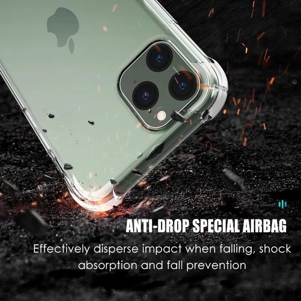 Techsuit Shockproof Priehľadný Obal, IPhone 11 Pro