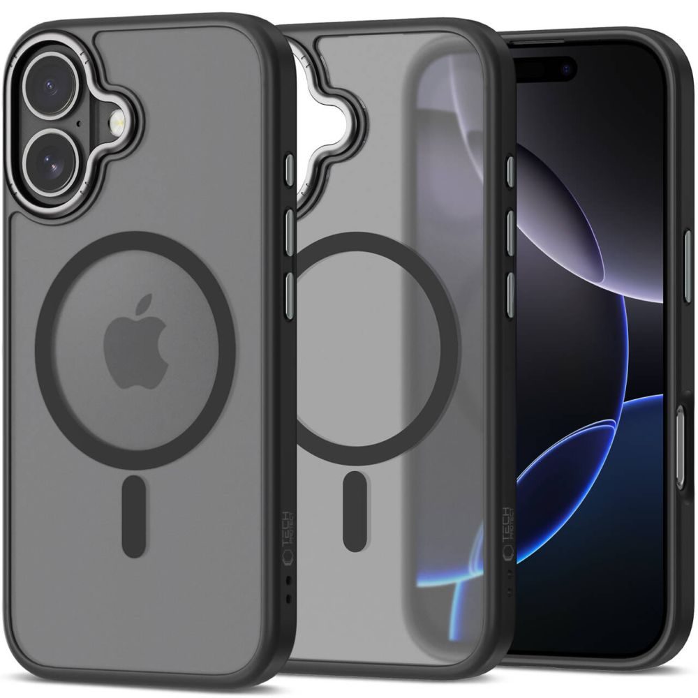 Levně Tech-Protect Magedge MagSafe iPhone 17, černý matný