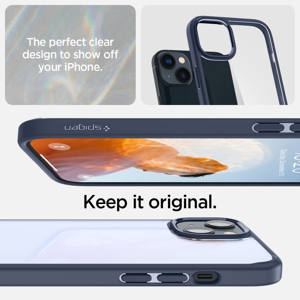 Spigen Ultra Carcasă Hibrid Pentru Mobil, IPhone 14 Pro, Albastră