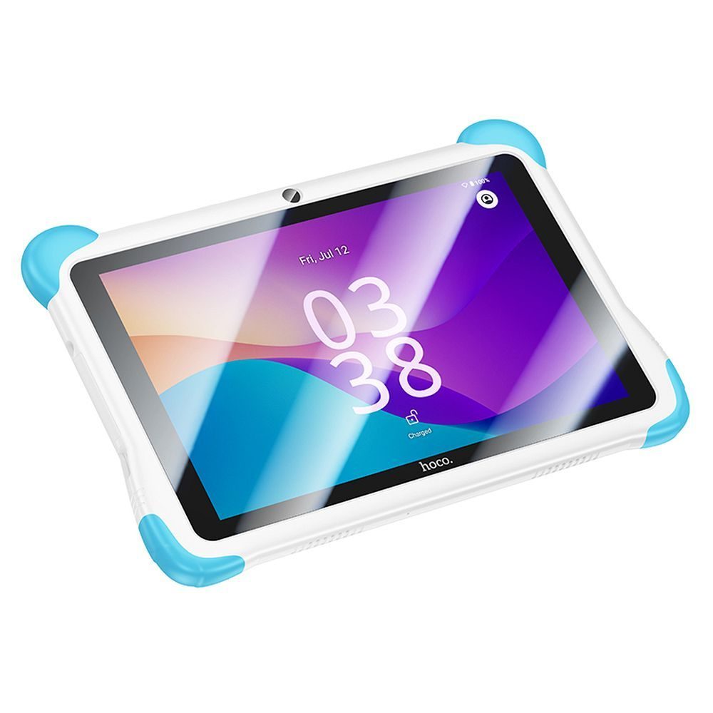 Hoco gyerek tablet 3GB / 32GB HD Android 14 HI10, kék