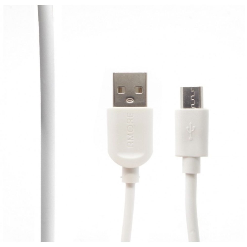 USB - Micro USB Kábel 1m, Fehér