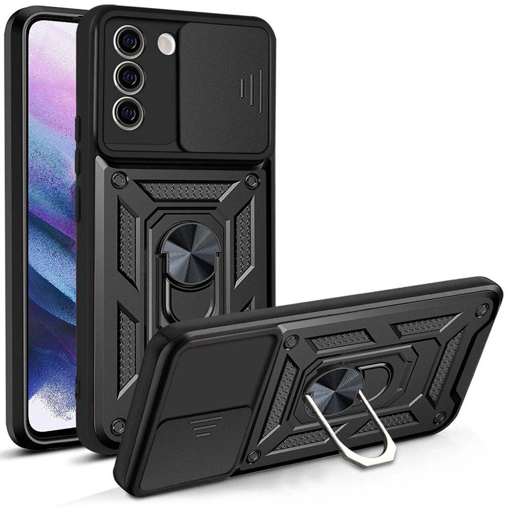 Levně Techsuit CamShield, Samsung Galaxy S21 FE, černý