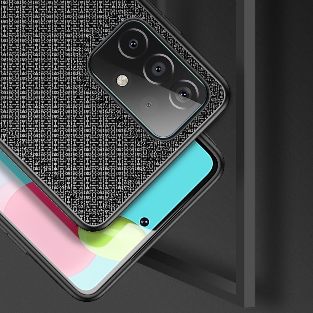 Dux Ducis Fino Case, Samsung Galaxy A72 4G, Fekete