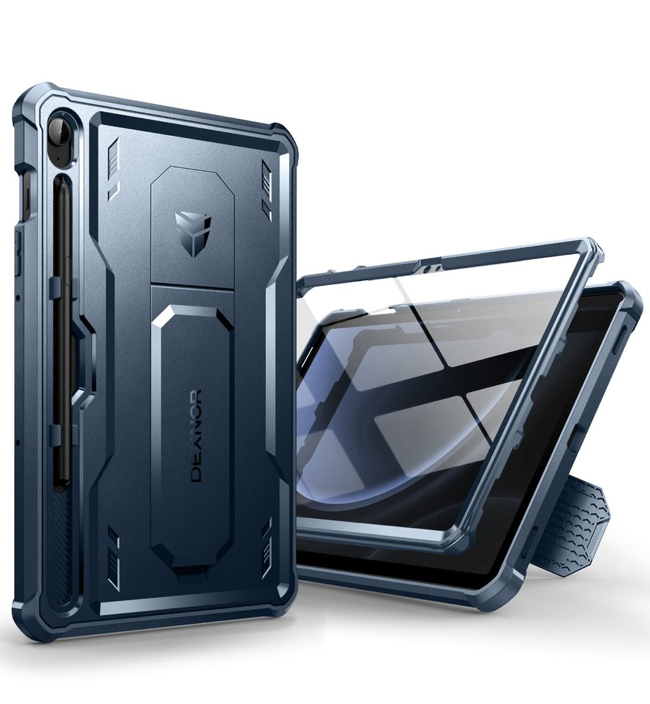 Dexnor 360 Suport Carcasă Samsung Galaxy Tab S9 FE, albastru