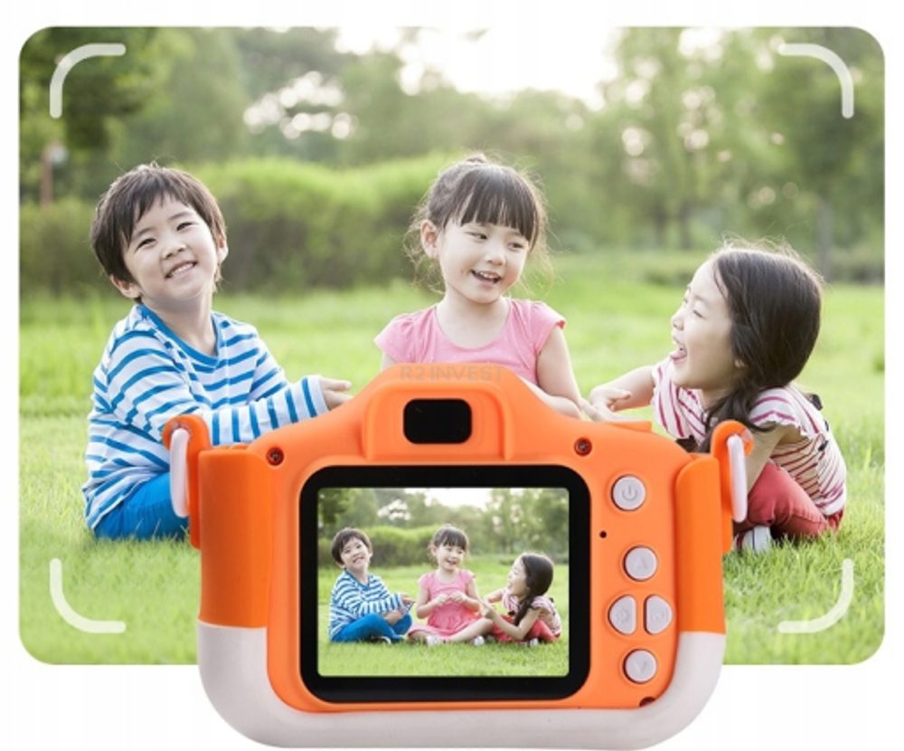 Digitální Fotoaparát Pro Děti X5, Orange Fox